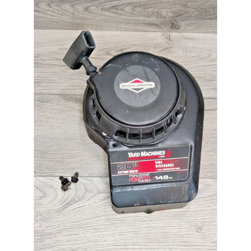 Briggs & Stratton 450 Series Yard Machines 148cc Recoil Shroud Assembly Black